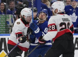 Nick Robertson, Maple Leafs vs. Senators