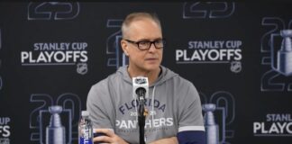 Paul Maurice, head coach of the Florida Panthers