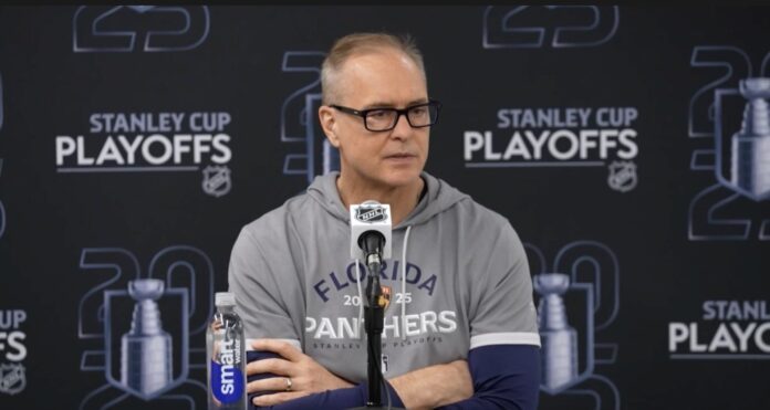 Paul Maurice, head coach of the Florida Panthers Paul Maurice, head coach of the Florida Panthers