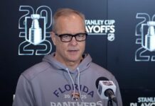 Paul Maurice, head coach of the Florida Panthers