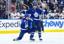 Mitch Marner, Chris Tanev, Maple Leafs vs. Panthers