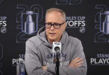 Paul Maurice, head coach of the Florida Panthers