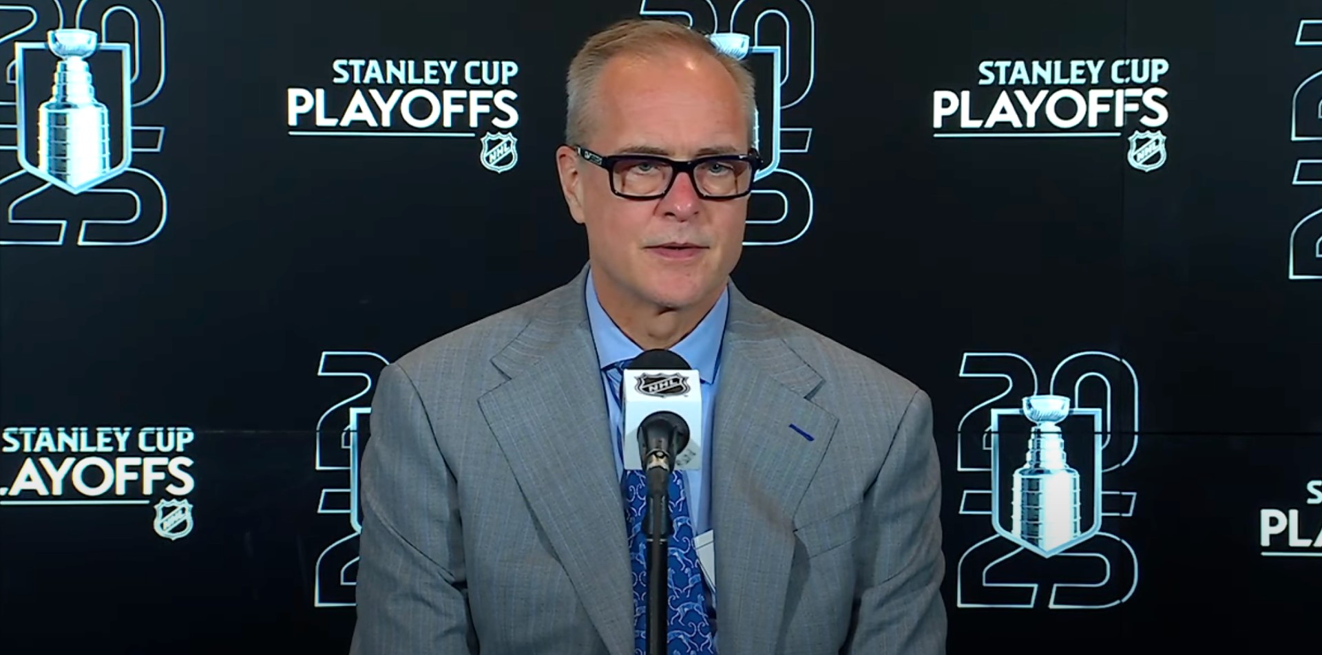 Paul Maurice on blowing out the Leafs in Game 5 to take a 3-2 series lead:  "We got beat 8-1 in Game 4 (of the 2024 Cup final)... All of it is