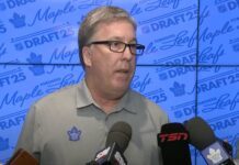 Mark Leach, Director of Amateur Scouting for the Toronto Maple Leafs