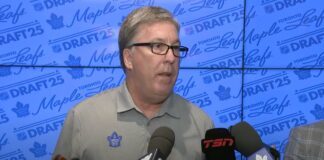 Mark Leach, Director of Amateur Scouting for the Toronto Maple Leafs