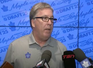 Mark Leach, Director of Amateur Scouting for the Toronto Maple Leafs