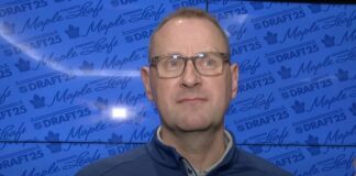 Brad Treliving, GM of the Toronto Maple Leafs