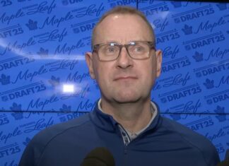 Brad Treliving, GM of the Toronto Maple Leafs