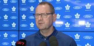 Brad Treliving, GM of the Toronto Maple Leafs