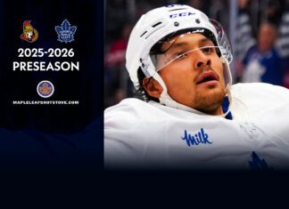 Maple Leafs vs. Senators Preseason, Nick Robertson