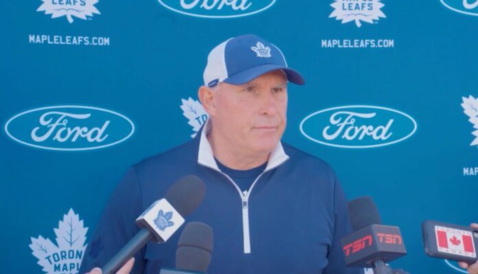 Craig Berube, Toronto Maple Leafs head coach Craig Berube, Toronto Maple Leafs head coach