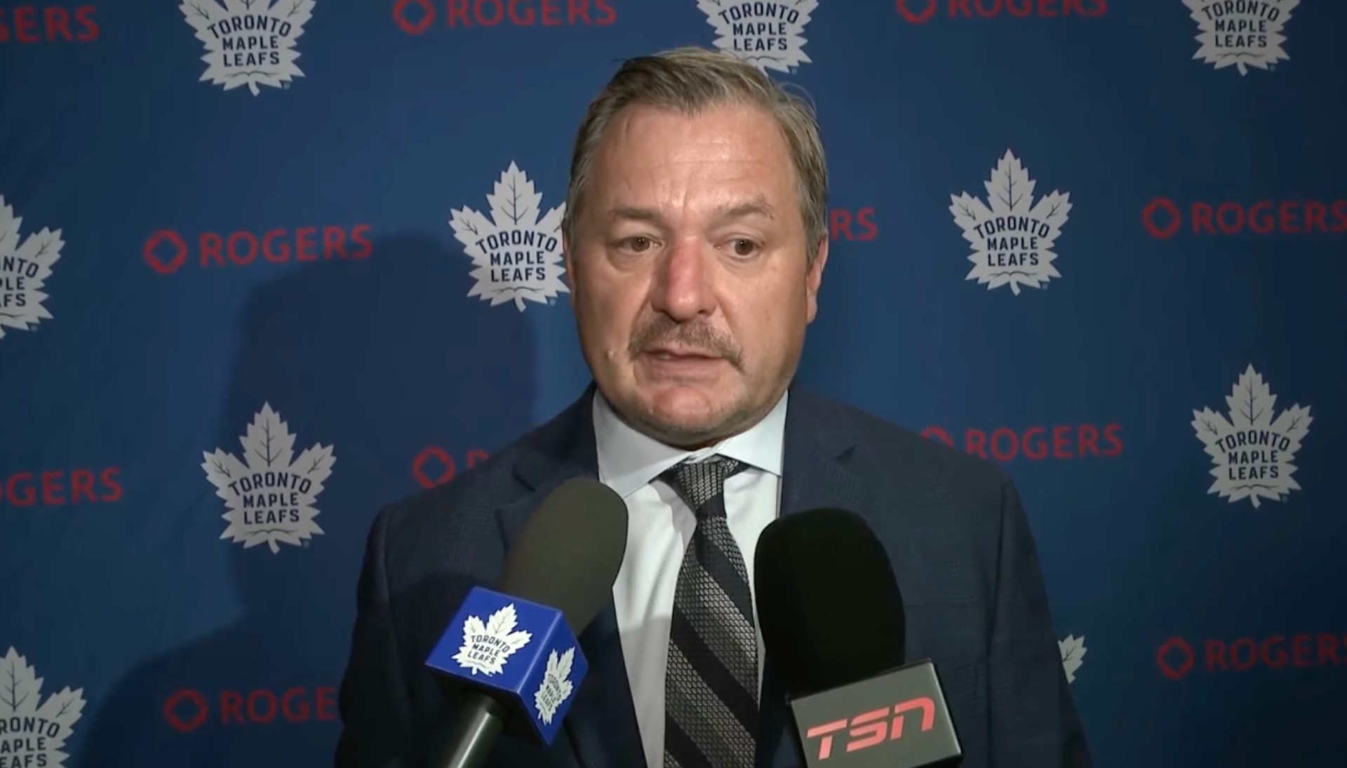 John Gruden after the Leafs prospects' 4-3 loss to Ottawa: "Ben Danford was really good on the backend... He was outstanding"
