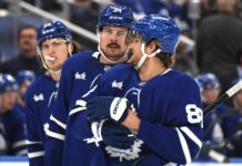 Auston Matthews, William Nylander, Matthew Knies