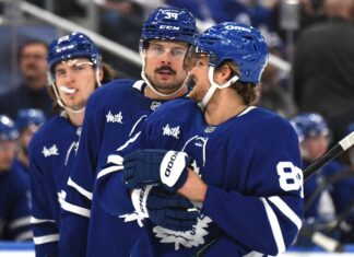 Auston Matthews, William Nylander, Matthew Knies
