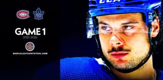 Leafs vs. Canadiens, Oct 8