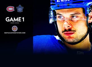 Leafs vs. Canadiens, Oct 8