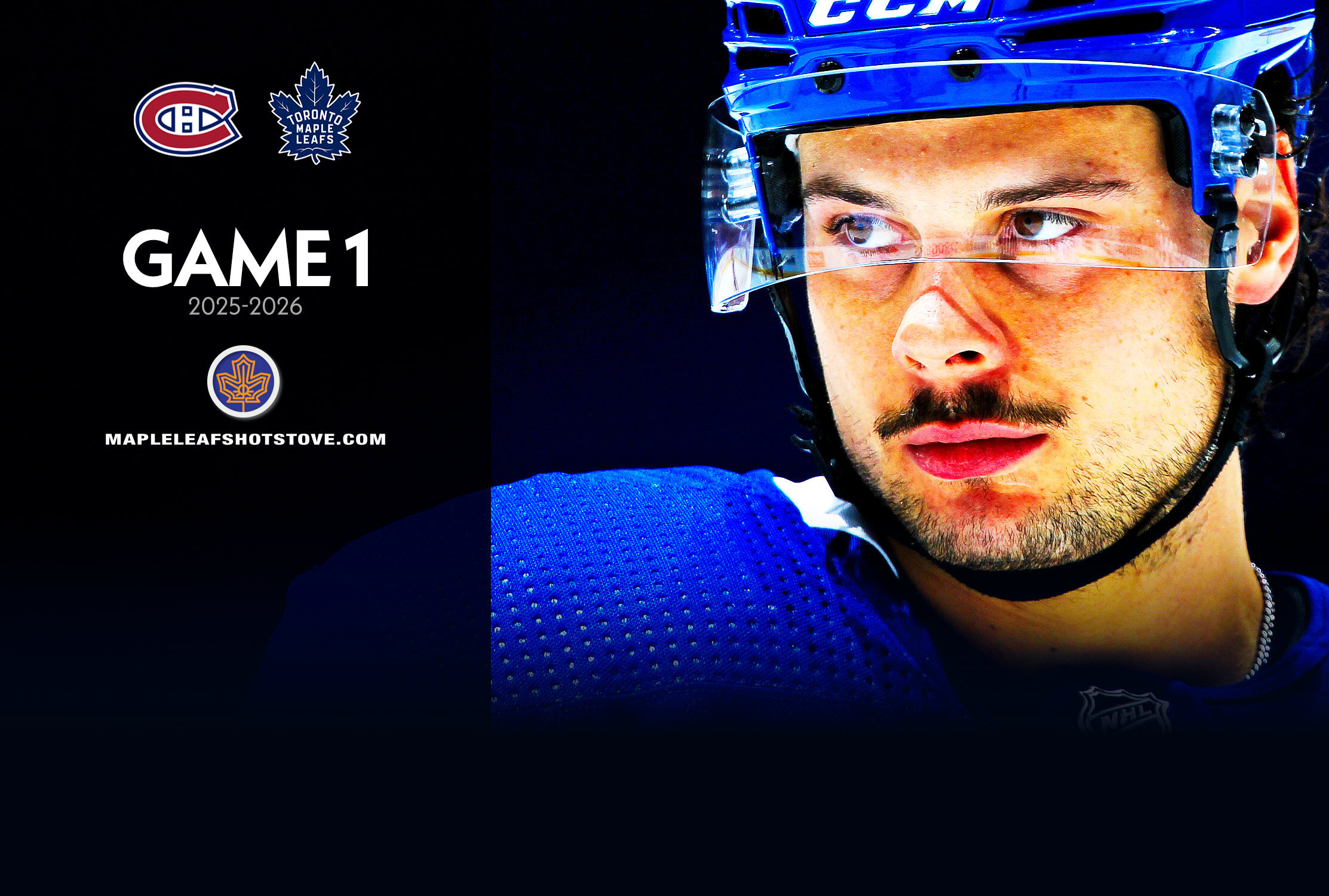 Toronto Maple Leafs vs. Montreal Canadiens - Game #1 Projected Lines & TV Info