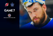 Anthony Stolarz, Maple Leafs vs. Devils