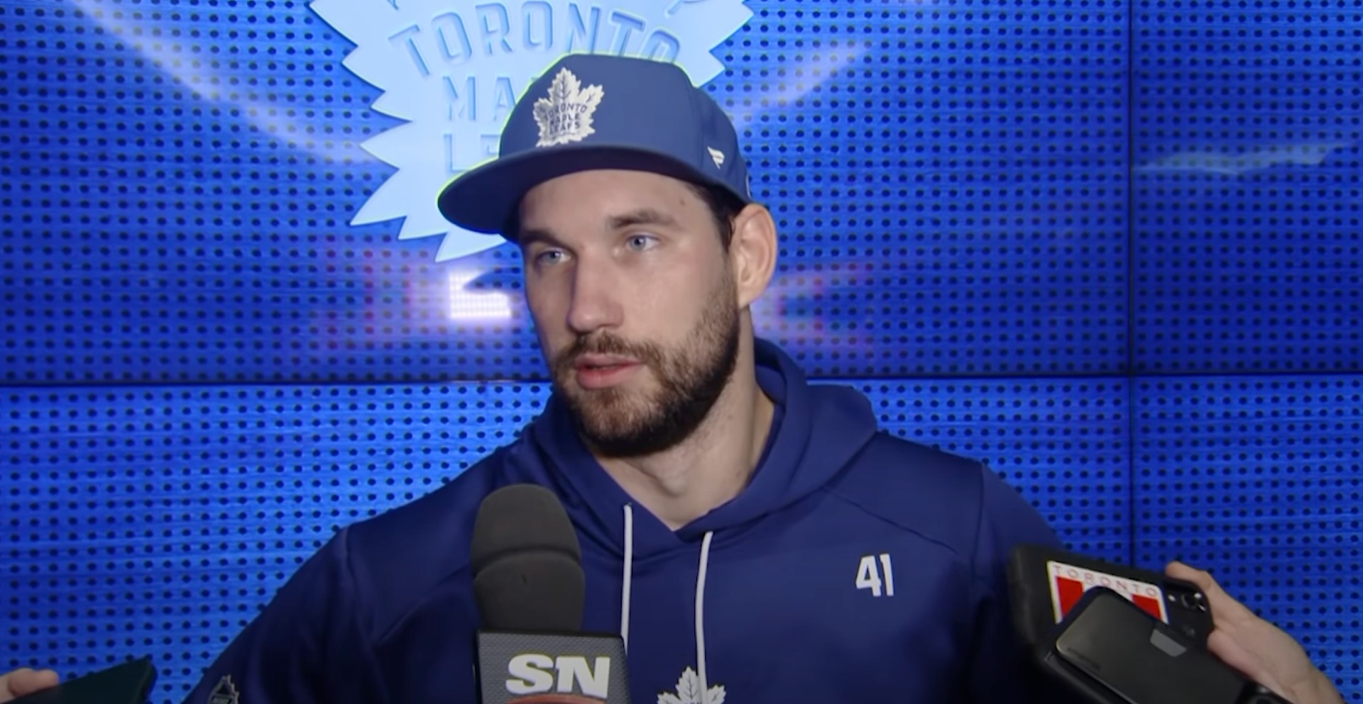 Anthony Stolarz reflects on Saturday's events and post-game comments: "I know the guys have my back, and I have theirs... Mess with one of us, you mess with all of us"