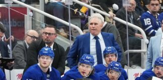 Craig Berube, Maple Leafs bench