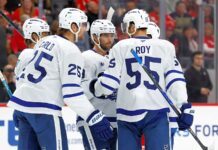 Nicolas Roy, Brandon Carlo, Maple Leafs