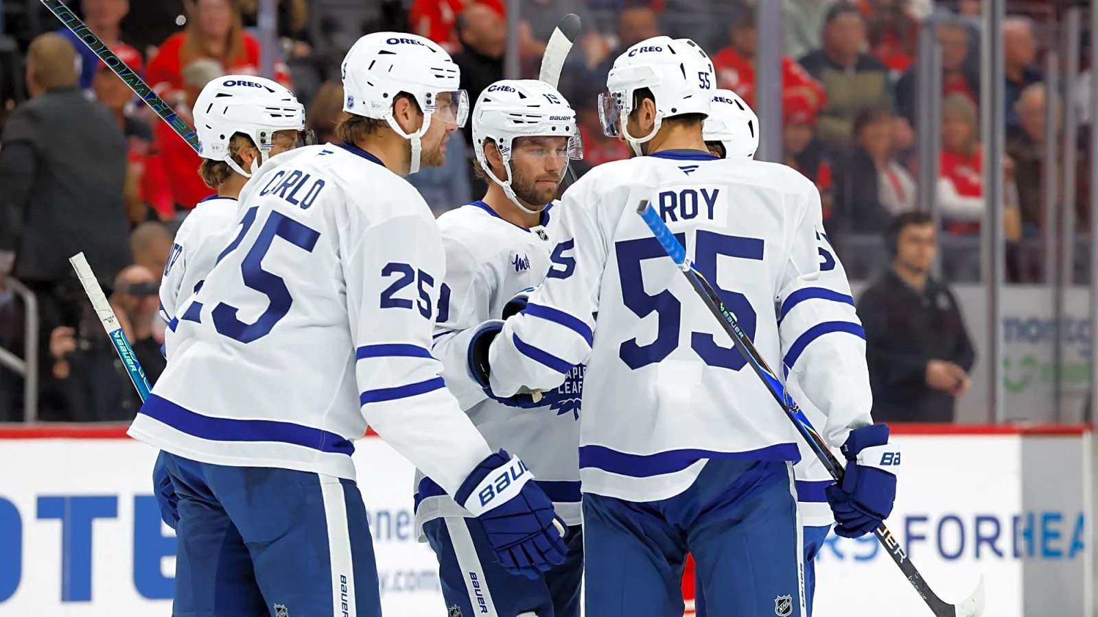 Nicolas Roy, Brandon Carlo, Maple Leafs