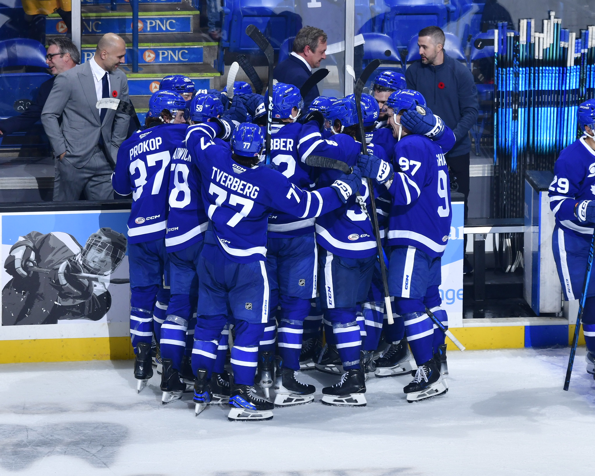 Toronto Marlies mirror big club, overcome three-goal third-period deficit vs. Penguins