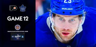 Toronto Maple Leafs vs. Philadelphia Flyers – Game #12 Projected Lines, Preview & TV Info Brandon Carlo, Maple Leafs vs. Flyers