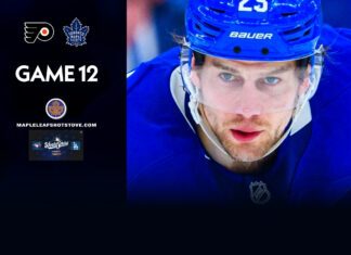 Brandon Carlo, Maple Leafs vs. Flyers