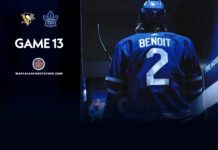 Simon Benoit, Maple Leafs vs. Penguins