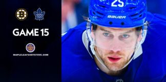 Brandon Carlo, Maple Leafs vs. Bruins