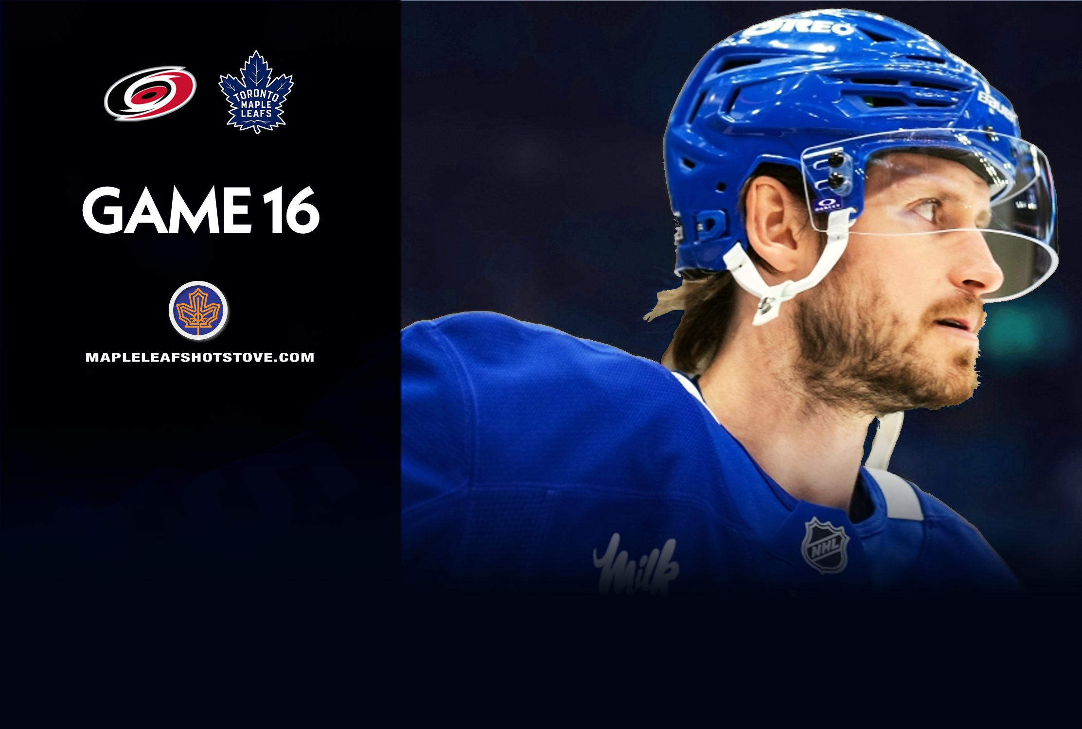 Toronto Maple Leafs vs. Carolina Hurricanes - Game #16 Projected Lines, Preview & TV Info