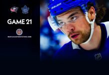 Toronto Maple Leafs vs. Columbus Blue Jackets – Game #21 Projected Lines, Preview & TV Info Matias Maccelli, Maple Leafs vs. Blue Jackets