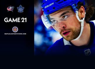 Toronto Maple Leafs vs. Columbus Blue Jackets – Game #21 Projected Lines, Preview & TV Info Matias Maccelli, Maple Leafs vs. Blue Jackets