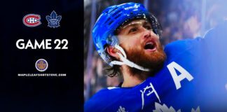 Toronto Maple Leafs vs. Montreal Canadiens – Game #22 Projected Lines, Preview & TV Info
