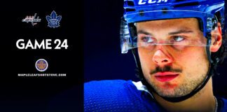 Toronto Maple Leafs vs. Washington Capitals – Game #24 Projected Lines, Preview & TV Info Auston Matthews, Maple Leafs vs. Capitals