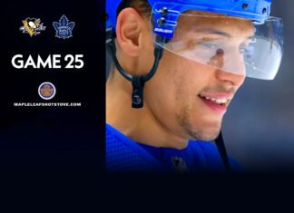 Toronto Maple Leafs vs. Pittsburgh Penguins – Game #25 Projected Lines, Preview & TV Info Dakota Joshua, Maple Leafs vs. Penguins