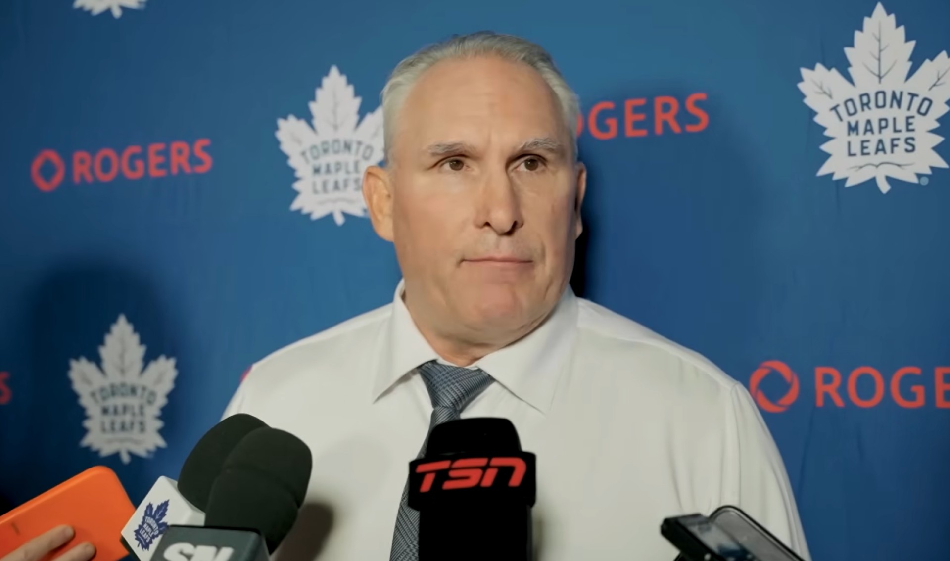 Craig Berube on Easton Cowan's first NHL goal: "He had a hell of a game... Held onto pucks, made plays, competed, and his stick details... A really good player for us tonight"