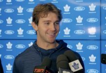 Joseph Woll on returning from his personal leave of absence: “I’ve really been blown away by how much support I’ve received” Joseph Woll, Maple Leafs goaltender