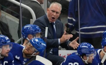 Craig Berube, Maple Leafs bench