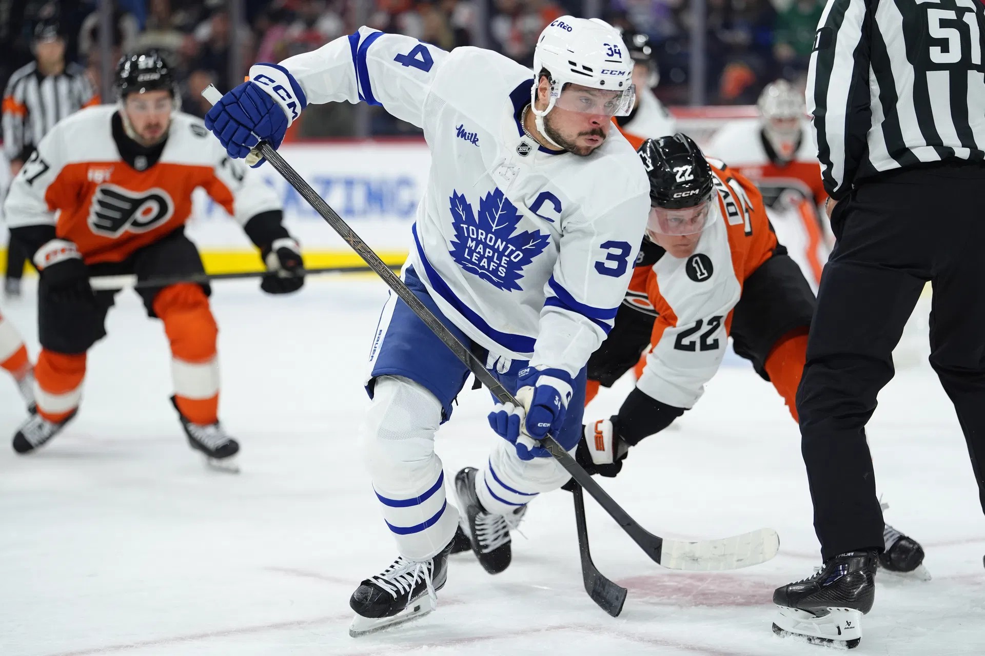 Game Review: Easton Cowan opens his NHL account as Maple Leafs pick up hard-earned road win in Philly