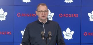 Maple Leafs GM Brad Treliving