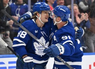 John Tavares and William Nylander, Toronto Maple Leafs