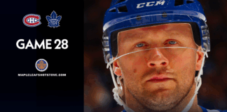Toronto Maple Leafs vs. Montreal Canadiens – Game #28 Projected Lines, Preview & TV Info Morgan Rielly, Maple Leafs vs. Canadiens