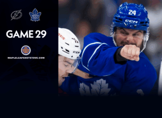 Scott Laughton, Maple Leafs vs. Lightning
