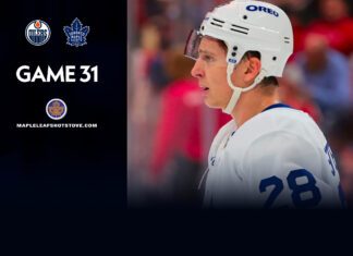 Toronto Maple Leafs vs. Edmonton Oilers – Game #31 Projected Lines, Preview & TV Info Troy Stecher, Maple Leafs vs. Oilers