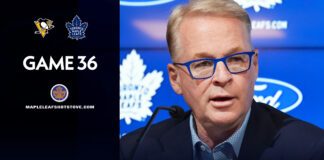 Toronto Maple Leafs vs. Pittsburgh Penguins – Game #36 Projected Lines, Preview & TV Info Keith Pelley, Maple Leafs vs. Penguins