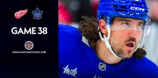 Toronto Maple Leafs vs. Detroit Red Wings – Game #38 Projected Lines, Preview & TV Info Chris Tanev, Maple Leafs vs. Red Wings
