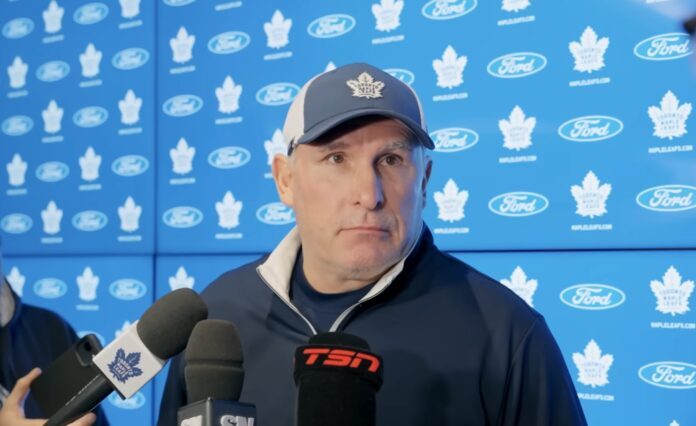 Craig Berube, Toronto Maple Leafs head coach Craig Berube, Toronto Maple Leafs head coach
