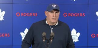 Craig Berube on whether surgery is a possibility for Chris Tanev: “I don’t believe that’s an option right now… Just have to be patient and wait for the results (of his assessment)” Craig Berube, Toronto Maple Leafs head coach